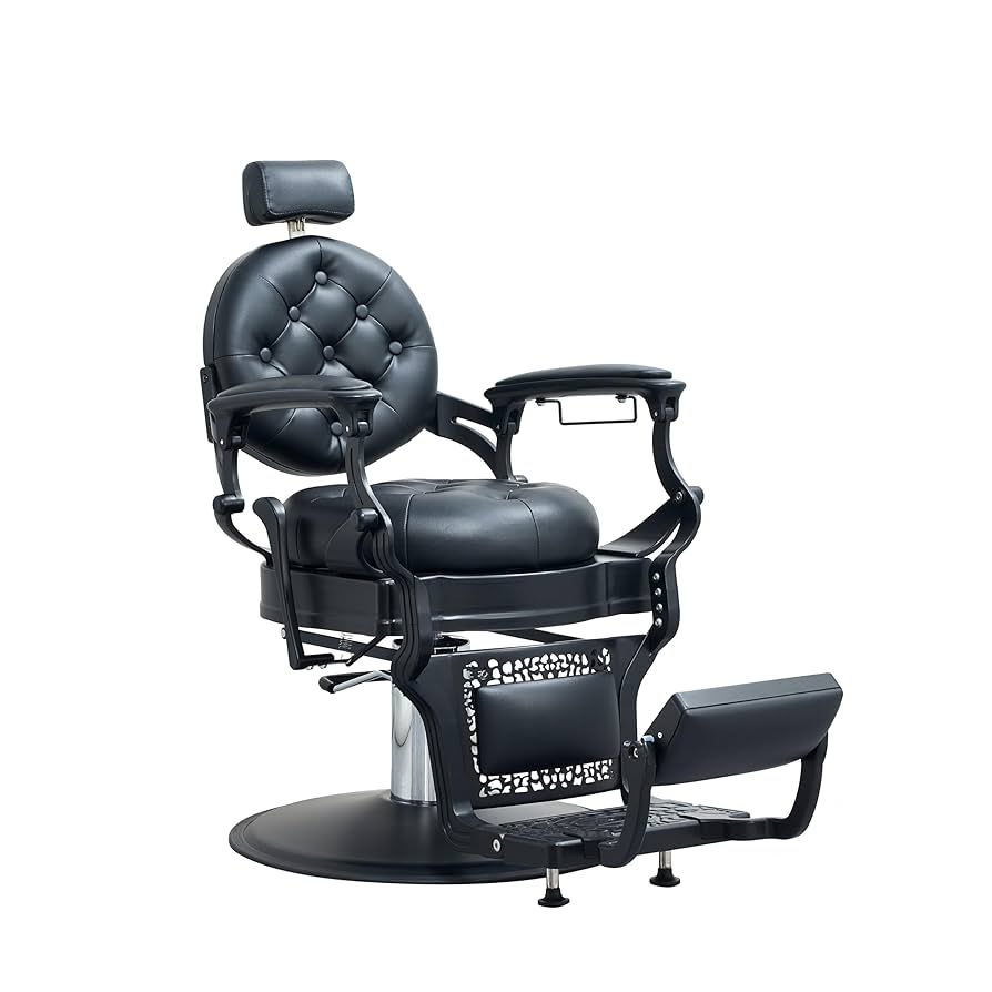 アメリカンヴィンテージバーバー椅子 Amazon.com: Artist hand Vintage Barber Chair Heavy Duty